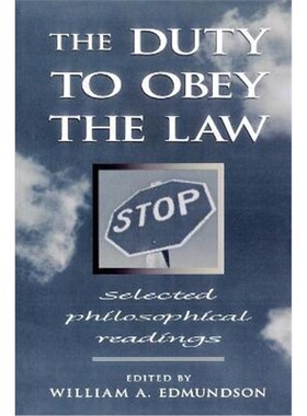 预订Duty to Obey the Law[9780847692552]