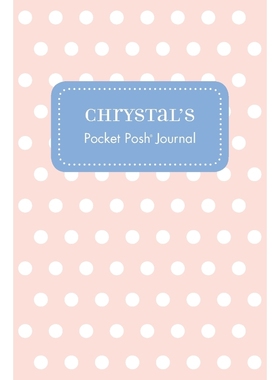 按需印刷Chrystal's Pocket Posh Journal, Polka Dot[9781524822071]