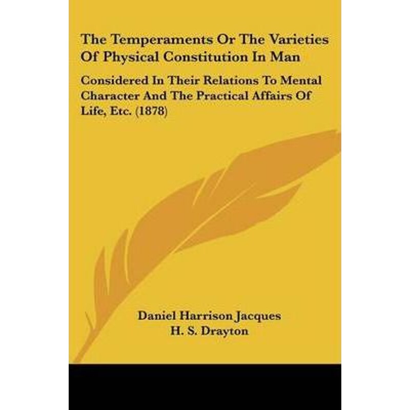 按需印刷不退不换The Temperaments Or The Varieties Of Physical Constitution In Man[9781104508111]