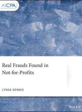 预订不退不换Real Frauds Found in Not-for-Profits