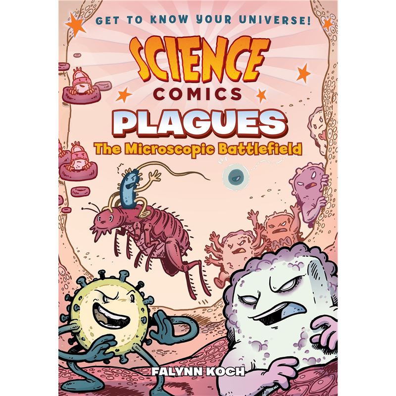 科学漫画系列 瘟疫 微观战场 Science Comics: Plagues 英文原版 【上海外文书店】