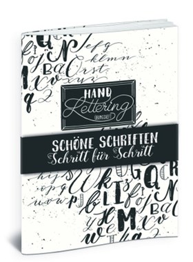 预订【德语】Handlettering Übungsheft. Vol.1. Vol.1:Schöne Schriften - Schritt für Schritt