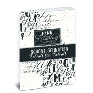 预订【德语】Handlettering Übungsheft. Vol.1. Vol.1:Schöne Schriften - Schritt für Schritt