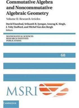 按需印刷Commutative Algebra and Noncommutative Algebraic Geometry: Volume 2, Research Articles[9781107149724]
