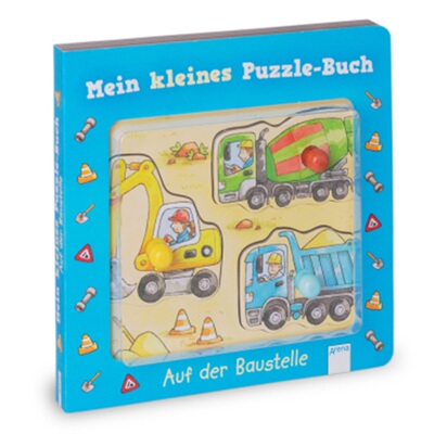 预订不退不换德语Mein kleines Puzzle-Buch. Auf der Baustelle[9783401714653]