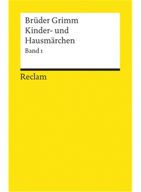 预订【德语】 Kindermärchen und Hausmärchen. Bd.1[9783150031919]