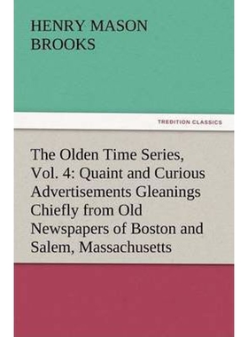 按需印刷The Olden Time Series, Vol. 4[9783847230595]