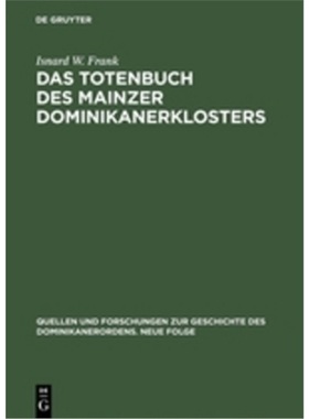 预订【德语】 Das Totenbuch des Mainzer Dominikanerklosters[9783050021584]