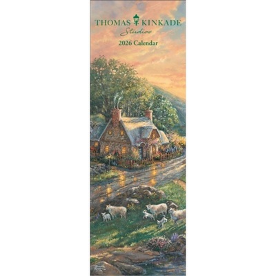 预订Thomas Kinkade Studios 2026 Slim Calendar[9781524896805]