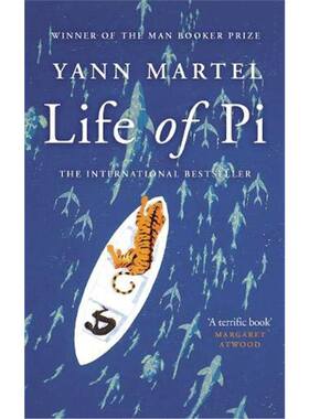 英文原版 Life of Pi 少年派Pi的奇幻漂流 畅销小说 平装