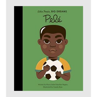 球王贝利 Pele 上海外文书店 9岁 People 英文原版 人物传记 Dreams Little Big 精装 小人物大梦想系列