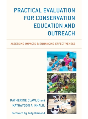 按需印刷不退不换Practical Evaluation for Conservation Education and Outreach[9781538109281]