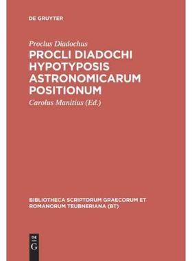 按需印刷DEG Procli Diadochi hypotyposis astronomicarum positionum[9783598717321]
