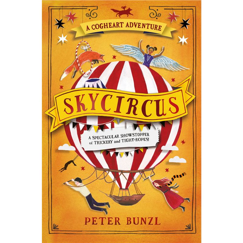 Skycircus 天空马戏团 英文原版 The Cogheart Adventures #3 齿轮之心历险记系列3 青少年小说 历险故事 9-12岁 Peter Bunzl图片