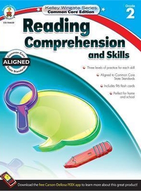 Carson Dellosa: Kelley Wingate Reading Comprehension and Skills Workbook Grades 2 (2014)