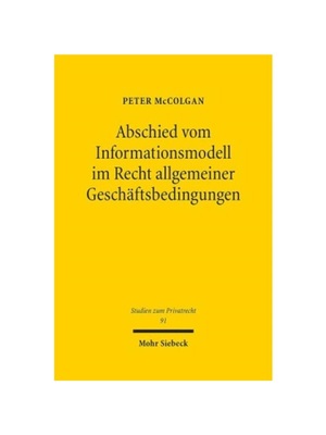 预订【德语】Abschied vom Informationsmodell im Recht allgemeiner Gesch?ftsbedingungen:Dissertationsschrift