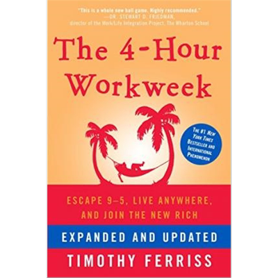The 4-Hour Workweek, Expanded and Updated 每周工作四小时 英文原版 精装书籍Timothy Ferriss 纽约畅销排行榜作品蒂莫西代表作