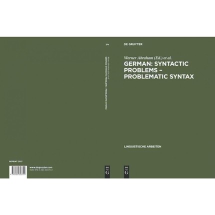 按需印刷DGYT German: Syntactic Problems ?C Problematic Syntax[9783484303744]