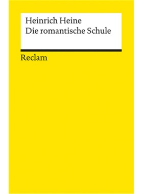 预订【德语】Die romantische Schule[9783150098318]