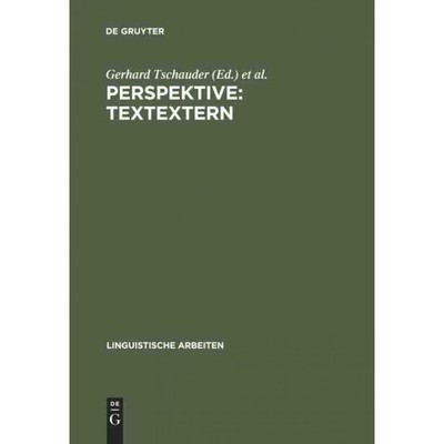 按需印刷DEG Perspektive: textextern[9783484103818]