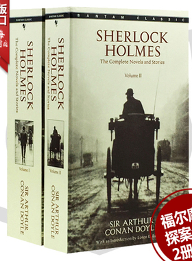 瑕疵书无盒【外文书店】福尔摩斯英文原版小说探案全集Sherlock Holmes英语原版书籍全套正版 侦探悬疑推理小说卷福夏洛克柯南道尔
