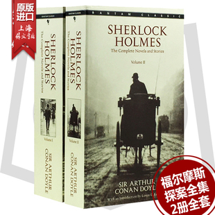外文书店 书籍全套正版 福尔摩斯英文原版 Holmes英语原版 侦探悬疑推理小说卷福夏洛克柯南道尔 小说探案全集Sherlock 现货