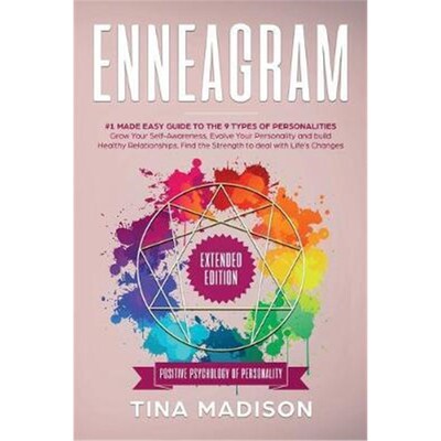 预订不退不换Enneagram:#1 Made Easy Guide to the 9 Type of Personalities. Grow Your Self-Awareness, Evolve Your Personali