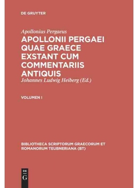 按需印刷DEG Apollonii Pergaei quae Graece exstant cum commentariis antiquis[9783598710513]