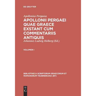 按需印刷DEG Apollonii Pergaei quae Graece exstant cum commentariis antiquis[9783598710513]