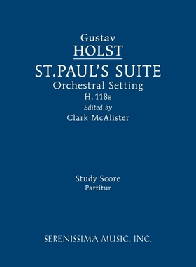 按需印刷St. Paul s Suite, H.118b[9781608742172]