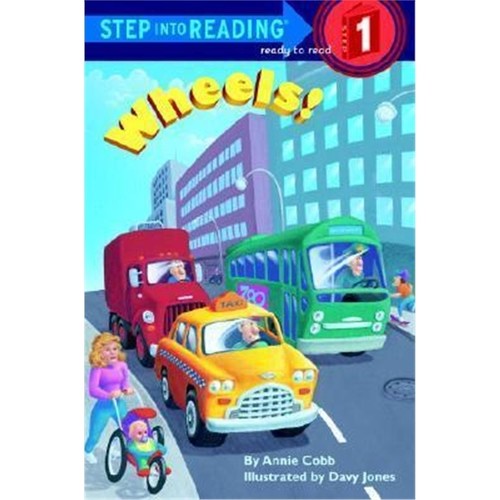 英文原版 兰登书屋英语分级绘本 Wheels! (Step-Into-Reading, Step 1)进口原版绘本读物 阶梯阅读儿童英语启蒙
