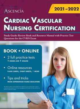 按需印刷Cardiac Vascular Nursing Certification Study Guide[9781635309409]