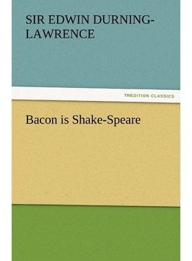按需印刷不退不换Bacon Is Shake-Speare[9783842472730]