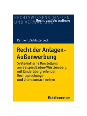 预订【德语】Recht der Anlagen-Au?enwerbung:Systematische Darstellung am Beispiel Baden-Württemberg mit l?nderübergreif