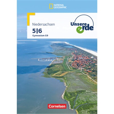 预订【德语】Unsere Erde - Gymnasium Niedersachsen G9 - Ausgabe 2016 - 5./6. Schuljahr[9783062300004]