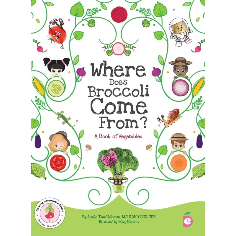 按需印刷不退不换Where Does Broccoli Come From? A Book of Vegetables[9781947001152]