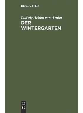 按需印刷DEG Der Wintergarten[9783111321714]