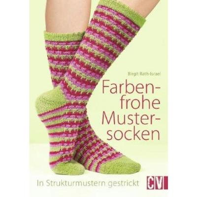 预订【德语】 Farbenfrohe Mustersocken:In Strukturmustern gestrickt