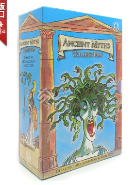 【清仓】古希腊和罗马神话传说 Ancient Myths  合集16册 盒装 套装英文原版 平装 美杜莎 雅典娜 儿童读物