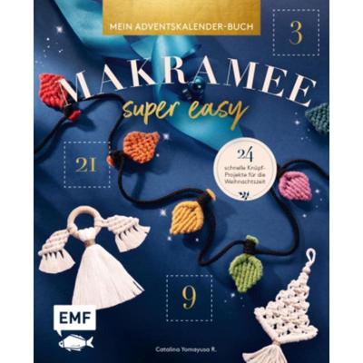 预订【德语】 Mein Adventskalender-Buch - Makramee super easy:24 schnelle Knüpf-Projekt
