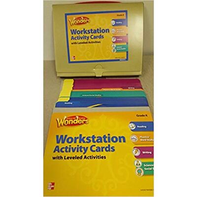 Reading Wonders Workstation Activity Cards Package, Grade K (Add-on Order Only)