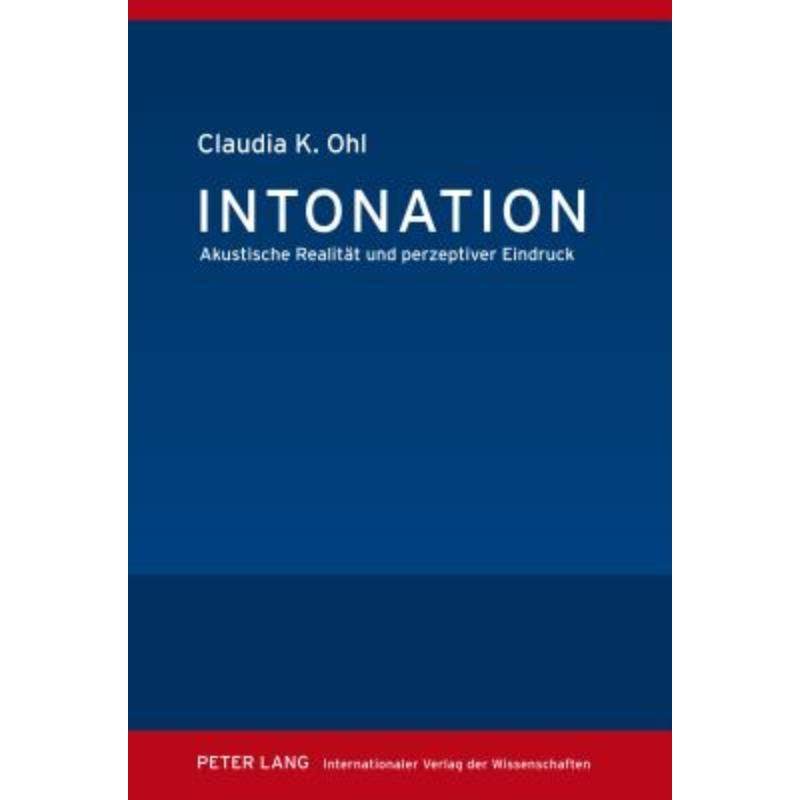 预订【德语】 intonation:akustische realit01t und perzepti