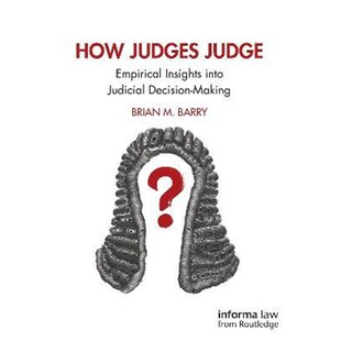 Judicial Judge 9780367086244 Making Decision into Insights Empirical Judges 按需印刷How