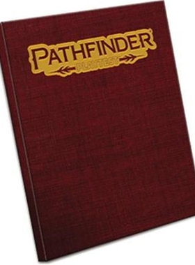预订Pathfinder Playtest Rulebook Deluxe Hardcover