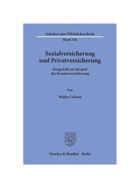 预订【德语】Sozialversicherung und Privatversicherung.:Dargestellt am Beispiel der Krankenversicherung.