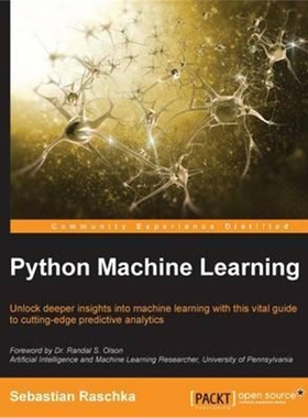 按需印刷图书Python Machine Learning[9781783555130]