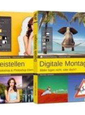 预订【德语】 Freistellen und digitale Montagen in Adobe Photoshop CC und Photoshop Elements - Ge