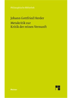 预订【德语】Metakritik zur Kritik der reinen Vernunft: