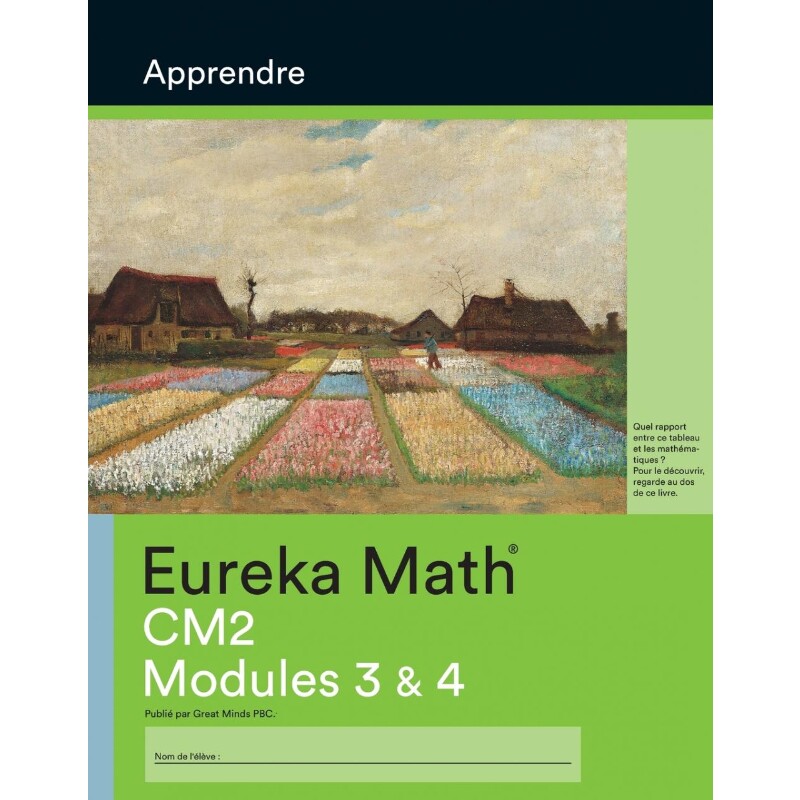 按需印刷不退不换French - Eureka Math Grade 5 Learn Workbook #2 (Modules 3-4)[9781649290977]