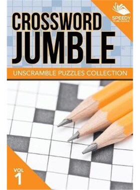 按需印刷Crossword Jumble:Unscramble Puzzles Collection Vol 1[9781682801727]